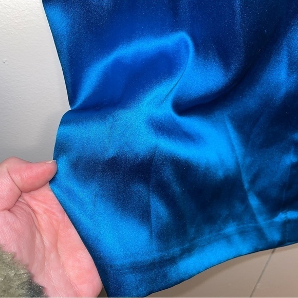 ALEXIS Cadiz Silk Dress in Capri Blue - Picture 13 of 13